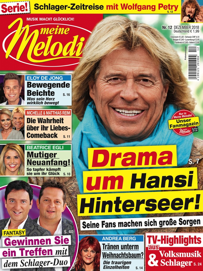 Andy Borg: "Meine Eltern haben nicht an mich geglaubt" / Der Sänger feiert seit 30 Jahren Erfolge - und freut sich auf seine neue TV-Show