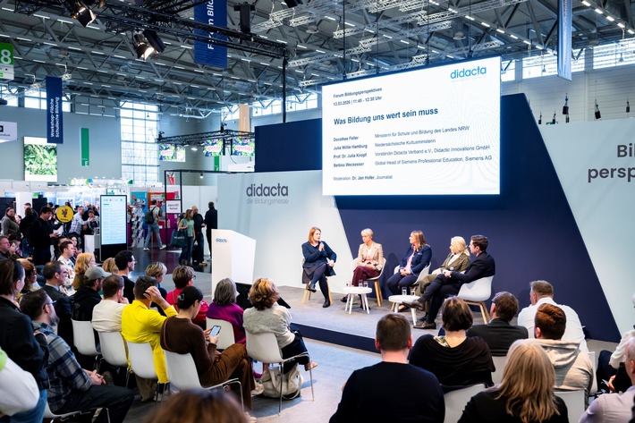 didacta stellt Motto für 2027 vor: Bildung am Limit? Vielfalt. Qualität. Innovation.