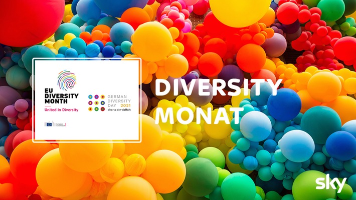 Wir sind bunt: Zum europäischen Diversity Monat setzt Sky mit einem vielfältigen Programm ein Zeichen für Diversity &amp; Inclusion