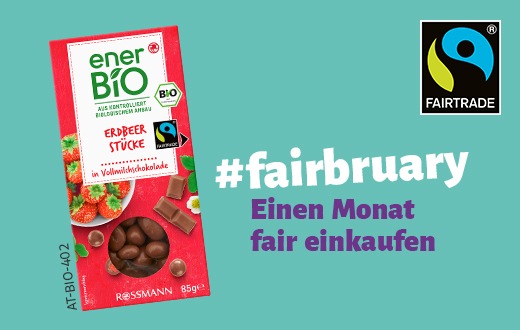 ROSSMANN und Fairtrade gemeinsam für fairen Handel