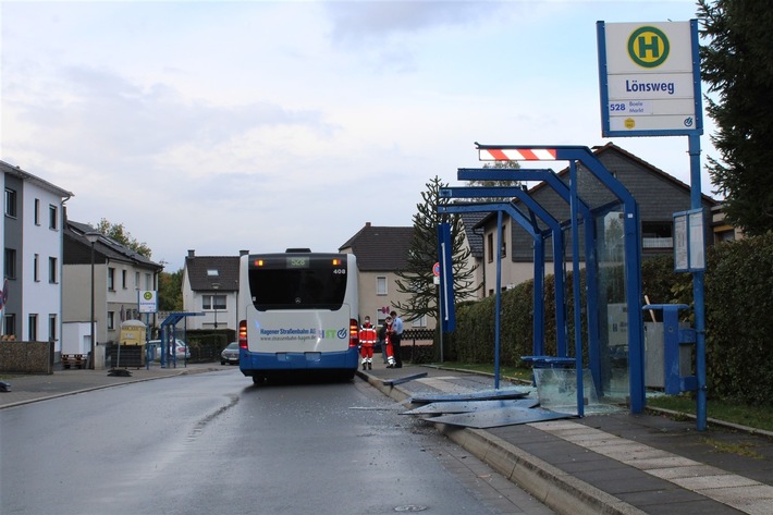 POL-HA: Verkehrsunfall mit einer leichtverletzten Person