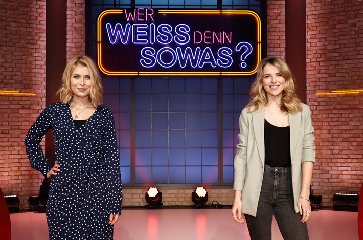 Der Berg ruft: Leonie Brill und Sarah Thonig bei "Wer weiß denn sowas?" / Das Wissensquiz vom 1. bis 5. Februar 2021 um 18:00 Uhr im Ersten