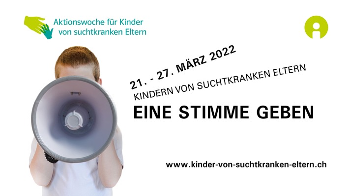 Nationale Aktionswoche für Kinder von suchtkranken Eltern - Betroffene Kinder und Eltern können Hilfe erhalten