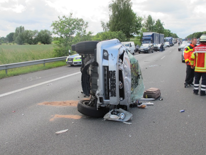 POL-WL: Schwerer Unfall sorgte für Wartezeiten auf der A1