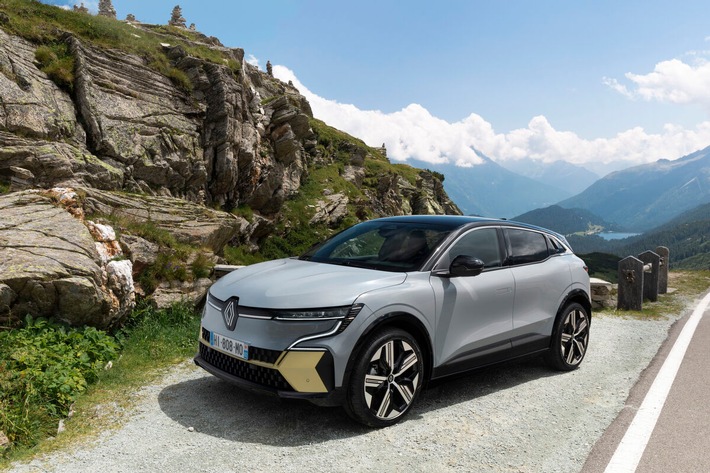 Renault Megane E-Tech Electric auf dem Podium für Schweizer Auto des Jahres 2022