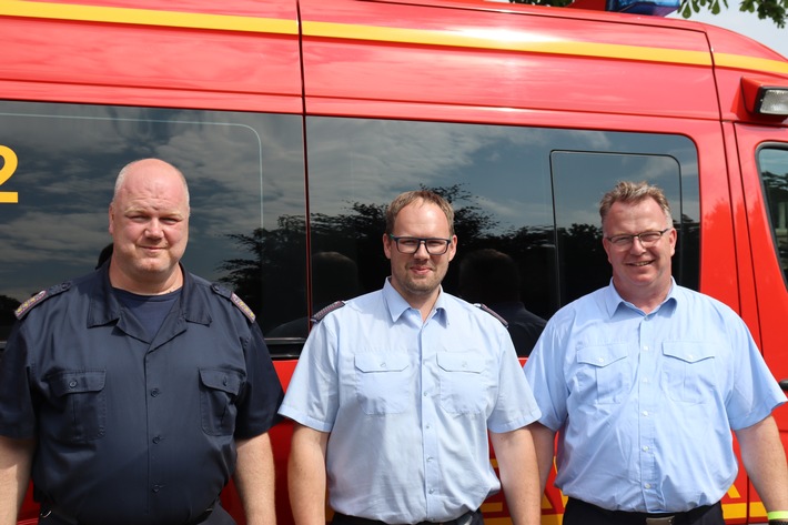 FFW Schiffdorf: Neuer zweiter Stellvertretender Gemeindebrandmeister für Schiffdorf: Christian Lührs neu im Führungstrio der Gemeindefeuerwehr