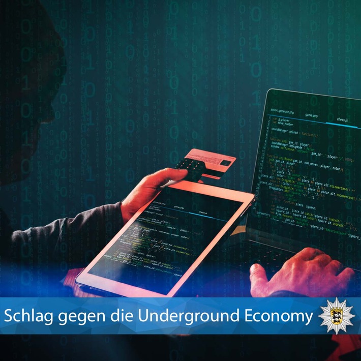 LKA-BW: Bedeutender bundesweiter Schlag gegen die &quot;Underground Economy&quot; - sechs Durchsuchungen in Baden-Württemberg