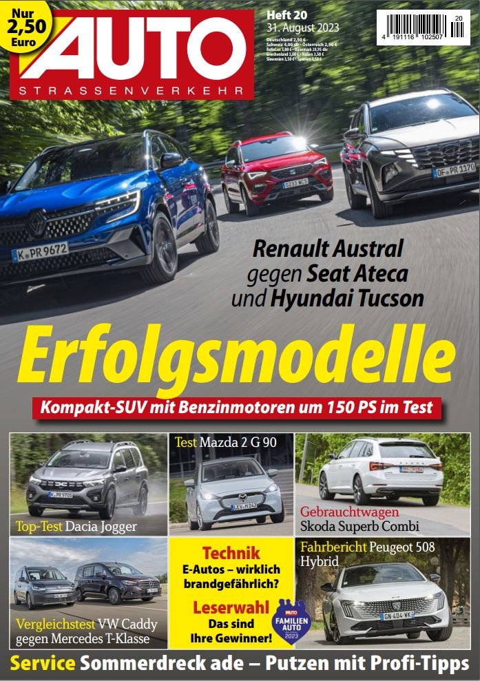 "Familienauto des Jahres": Bei der Leserwahl von AUTO Straßenverkehr liegen die SUV vorne