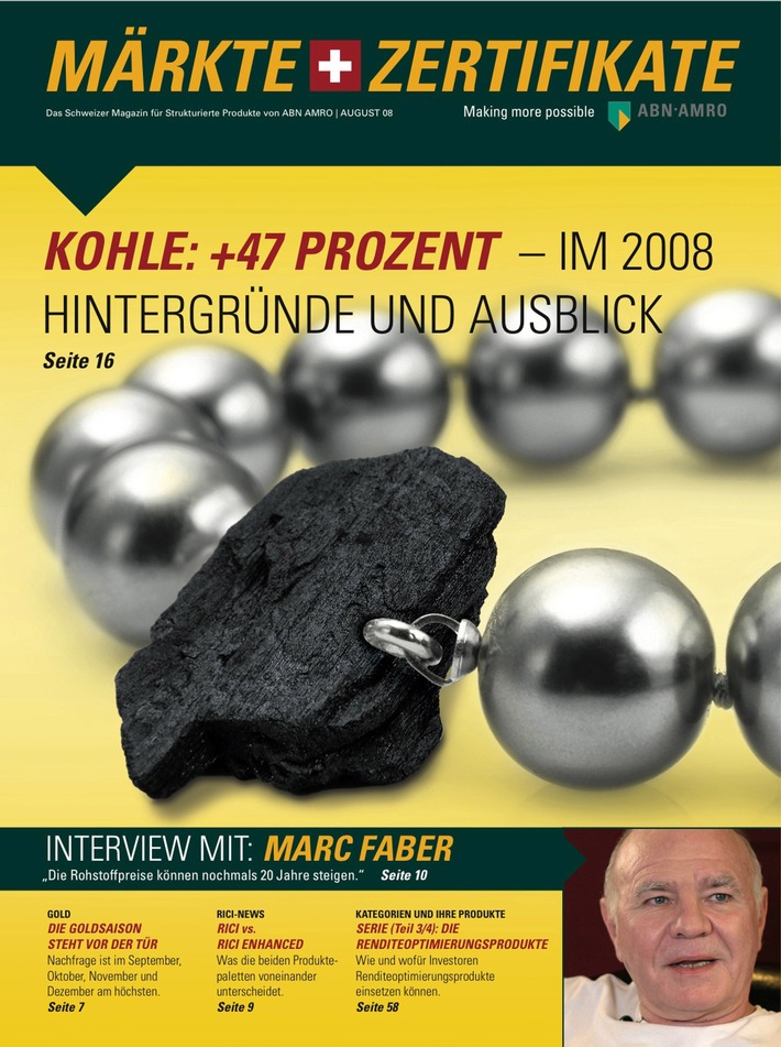 "Märkte & Zertifikate" vom Freitag, 15. August: Interview mit Marc Faber