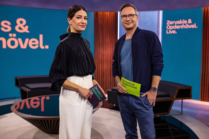 Der neue ProSieben-Mittwoch: "Zervakis &amp; Opdenhövel. Live." ab sofort mittwochs nach "TV total" 