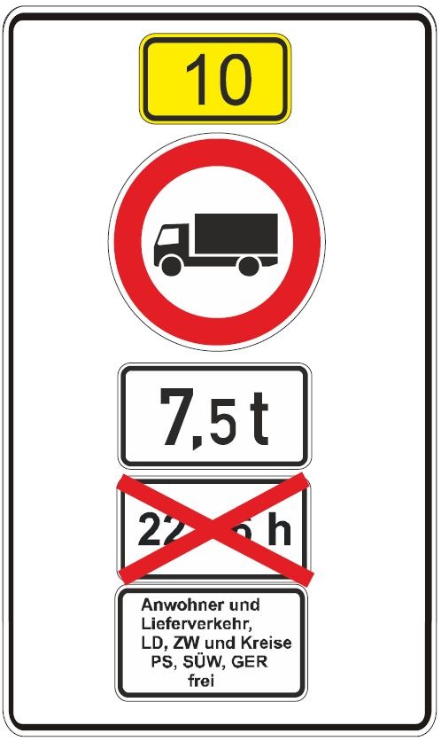 POL-PDLD: B10/AS LD-Nord - Kontrollen zur Einhaltung des LKW-Durchfahrtsverbots auf der B10