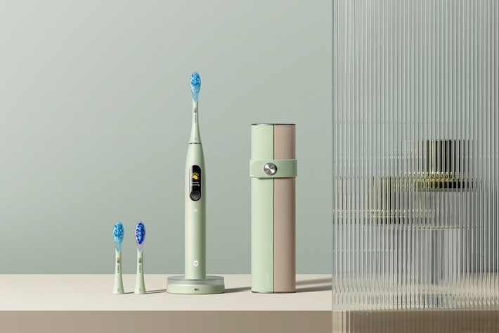 Die Zahnbürste, die mit dir spricht: Oclean X Ultra / Oclean präsentiert erstmalig eine digitale WiFi-Schallzahnbürste mit KI-Sprachtechnologie