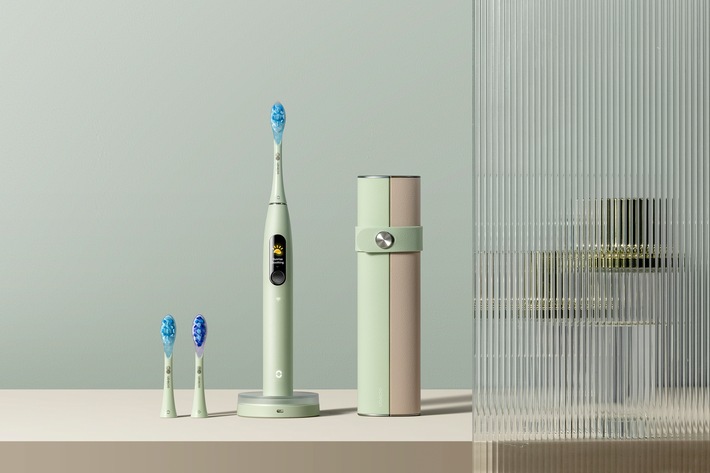 Die Zahnbürste, die mit dir spricht: Oclean X Ultra / Oclean präsentiert erstmalig eine digitale WiFi-Schallzahnbürste mit KI-Sprachtechnologie