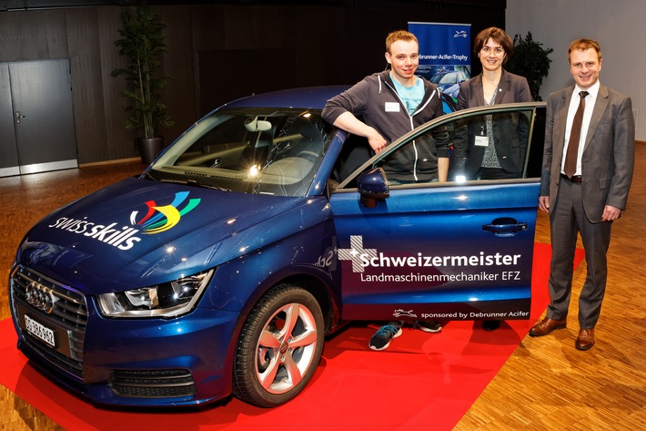 Solothurner Landmaschinenmechaniker Maurice Häner gewinnt die Debrunner Acifer Trophy