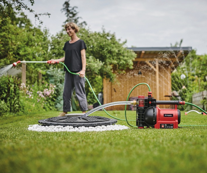 Water supply experts. Pumping made easy with the new surface pumps from Einhell
