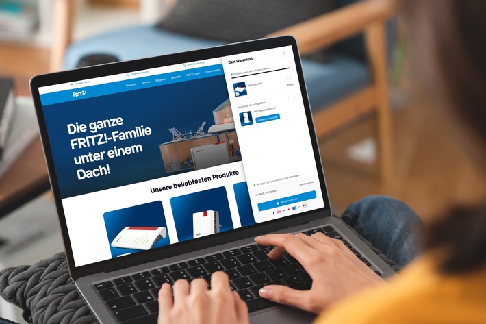 FRITZ! startet eigenen Online-Shop