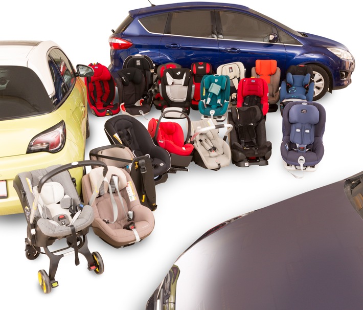 Sièges enfants: restrictions aussi dans les grandes voitures