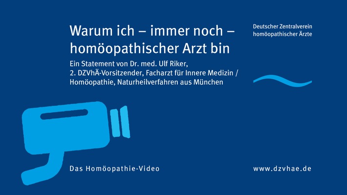DZVhÄ Video: Warum ich – immer noch – homöopathischer Arzt bin