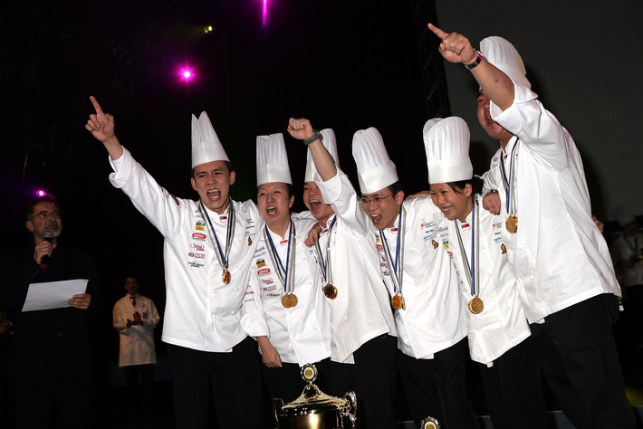 Erfolgreiche Igeho 05 schliesst mit Sieg von Singapur beim "Culinary World Masters"