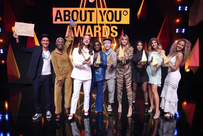 ABOUT YOU Awards 2019 etablieren sich als bedeutende Größe im TV