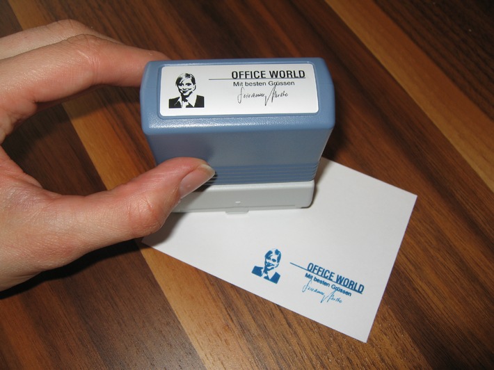 Office World unterstreicht Fachkompetenz mit Einführung des Stempelcreators