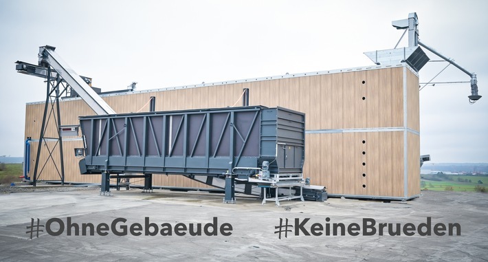 SDS-Kaskadentrockner | SLUDGE-DRYING-SYSTEMS michel gmbh / Weiterer Text über ots und www.presseportal.de/nr/179333 / Die Verwendung dieses Bildes für redaktionelle Zwecke ist unter Beachtung aller mitgeteilten Nutzungsbedingungen zulässig und dann auch honorarfrei. Veröffentlichung ausschließlich mit Bildrechte-Hinweis.