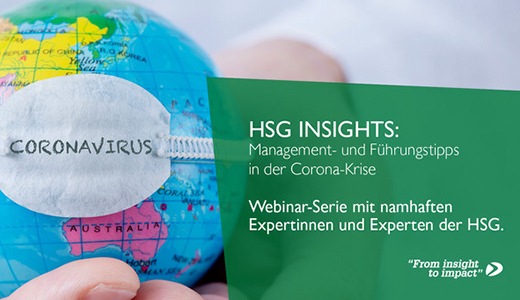 HSG Insights: Webinare zur Corona-Krise