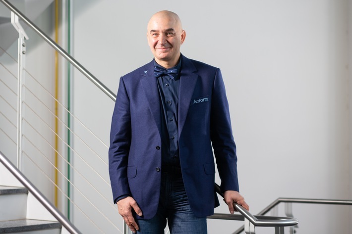 Acronis CEO Serguei Beloussov. Der führende Cyber Protection Anbieter Acronis erhält Investition von mehr als 250 Mio. USD bei einer Bewertung von 2,5 Mrd. USD. / Weiterer Text über ots und www.presseportal.de/nr/144061 / Die Verwendung dieses Bildes ist für redaktionelle Zwecke unter Beachtung ggf. genannter Nutzungsbedingungen honorarfrei. Veröffentlichung bitte mit Bildrechte-Hinweis.