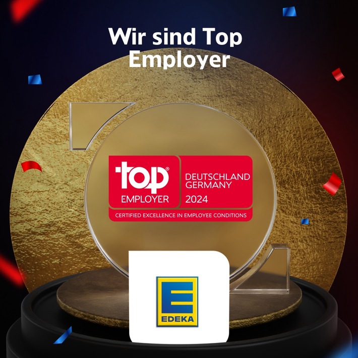 Hervorragende Arbeitsbedingungen: EDEKA-Zentrale erneut als "Top Employer" ausgezeichnet