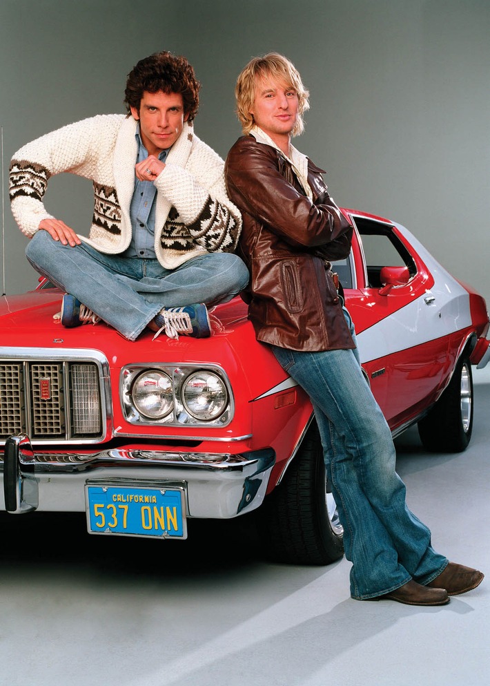 Das Traumduo ist zurück: Ben Stiller und Owen Wilson in "Starsky & Hutch" auf ProSieben