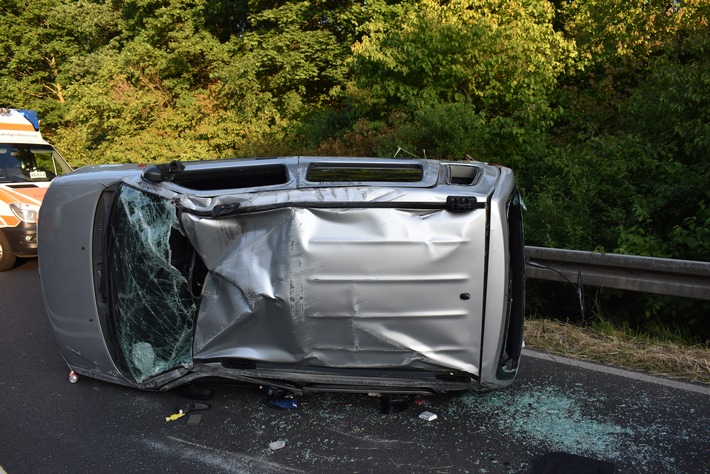 POL-NI: Verkehrsunfall auf der Bundesstraße 65