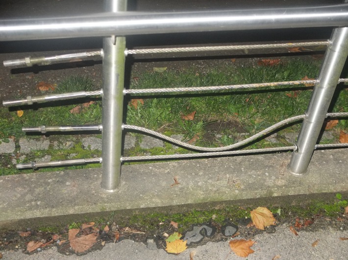 POL-DN: Dreister Metalldiebstahl an der Johannesbrücke