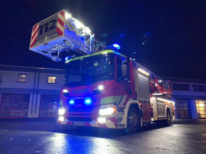 FW-GLA: Keine größeren Einsätze für die Feuerwehr Gladbeck