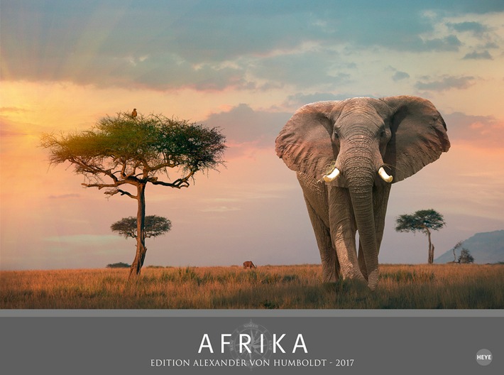 Wandkalender &quot;Afrika 2017&quot; aus der Edition Alexander von Humboldt (Heye) gewinnt Auftaktauszeichnung der ITB BuchAwards 2017