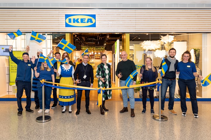 Le magasin de planification et de conseil d&#039;IKEA au Westside Berne est ouvert
