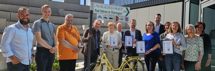 PM der TTG 17-2025 Ausgezeichnet! Radfahren in Thüringen