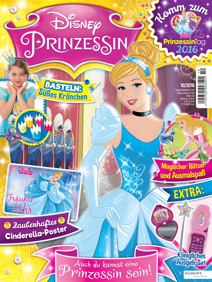Ehapa lädt deutschlandweit zum Disney Prinzessin-Tag