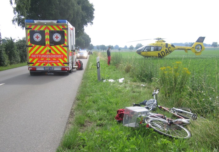 POL-LG: ++ Pedelec-Fahrerin übersehen und angefahren - schwerverletzt ++ Streitigkeiten ++ Einbruch in Tankstellen-Shop scheitert ++ Ladendiebstahl und Hausverbot ++