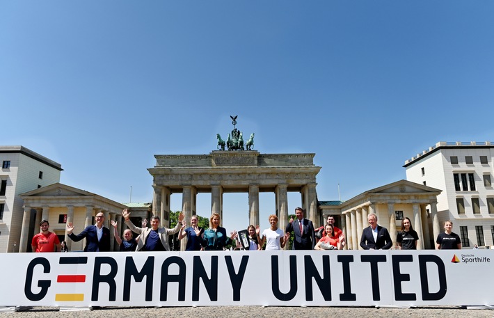 Sporthilfe-Kampagne &quot;Germany United&quot; ruft zu neuem Wir-Gefühl in der Gesellschaft auf