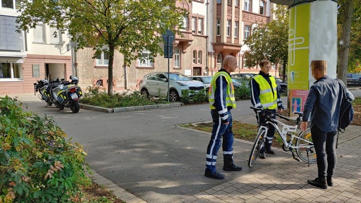 POL-MA: Heidelberg: Schwerpunktkontrollen des Radfahrverkehrs im Stadtgebiet