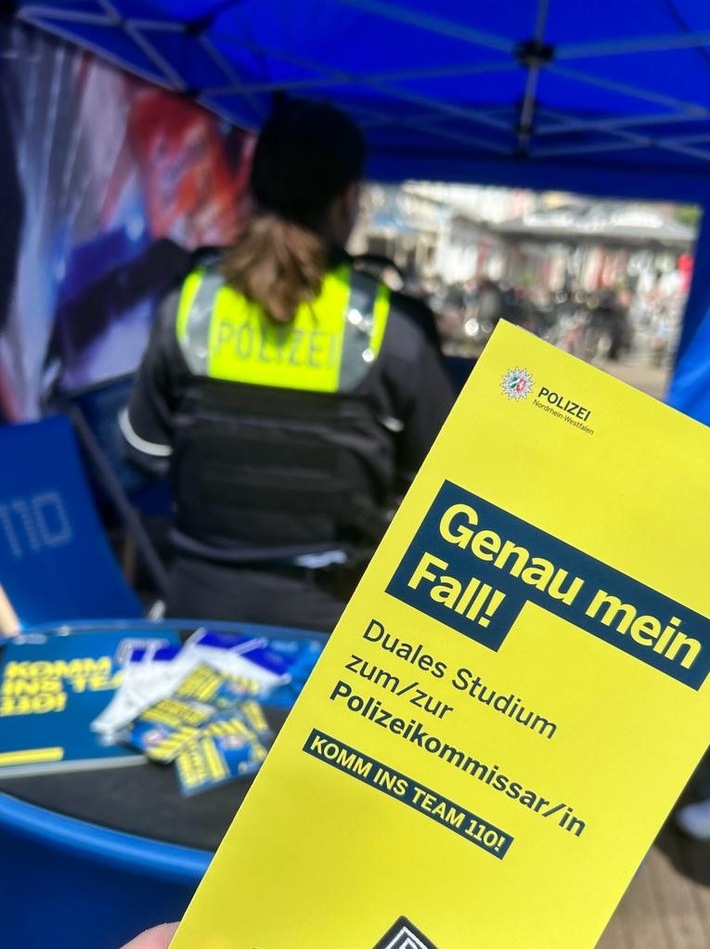 POL-ME: Personalwerbung der Polizei auf Ausbildungsbörsen - 2505046