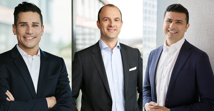 Drei neue Managing Directors bei INVERTO/ Unternehmensberatung baut Führungsteam in Hamburg, Wien und London aus
