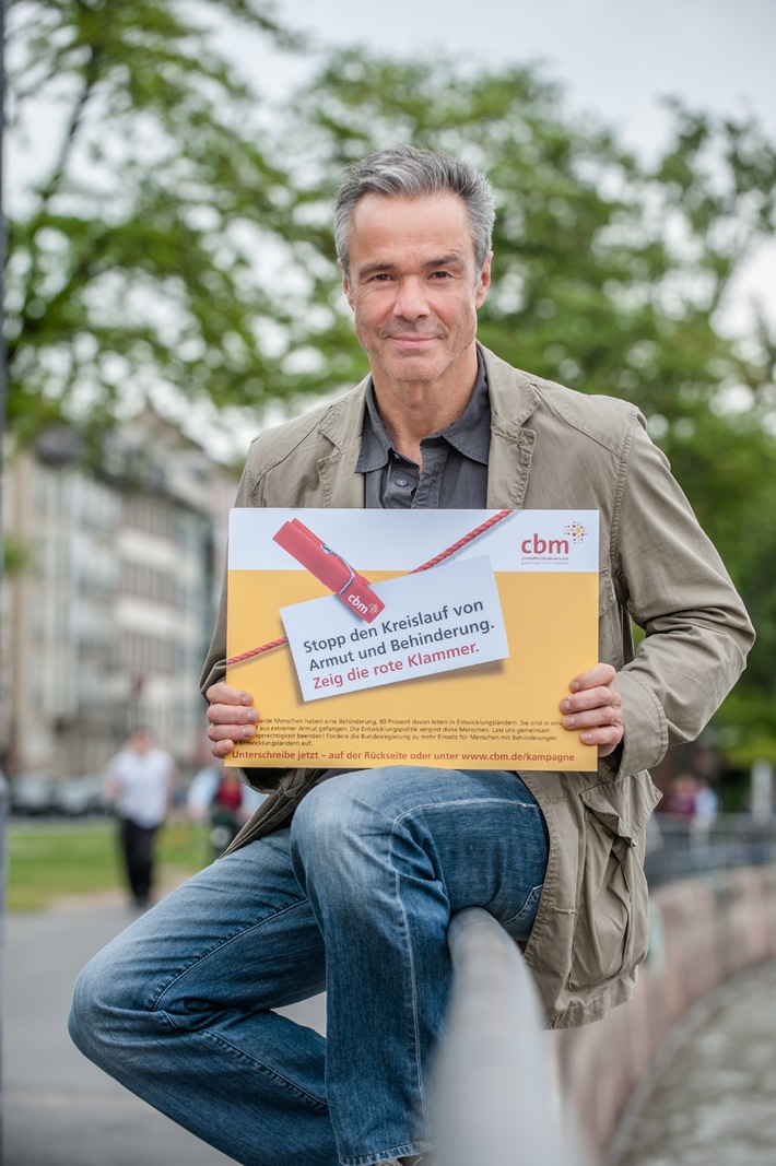 Hannes Jaenicke unterstützt CBM-Kampagne (BILD)