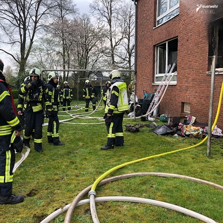 FW Kranenburg: Wohnungsbrand im historischen Stadtkern