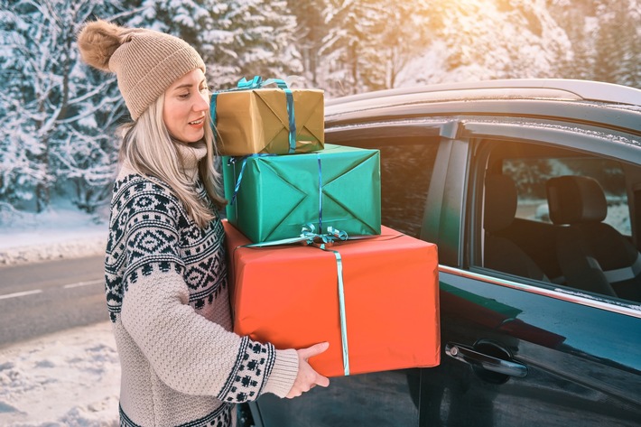 Die Weihnachts-Checkliste deutscher Autofahrer / 82 Prozent nutzen das Fahrzeug für Erledigungen zur Winterzeit