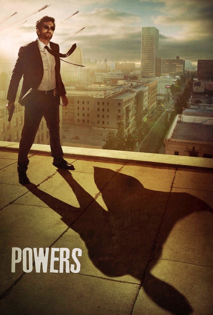 "Powers" definiert das Superhelden-Genre neu: die atemberaubende Mischung aus Crimestory und Sci-Fi-Spektakel ab 6. Juli auf Sky