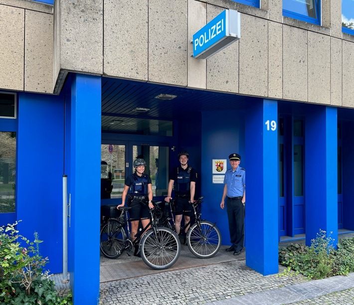 POL-PDKO: Fahrradstreife der Polizeiinspektion Andernach nimmt die Arbeit auf