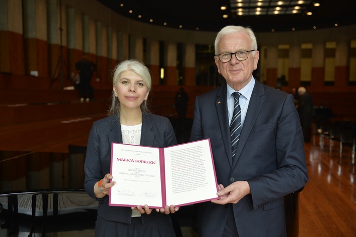Marica Bodrozic mit dem Adenauer-Literaturpreis ausgezeichnet