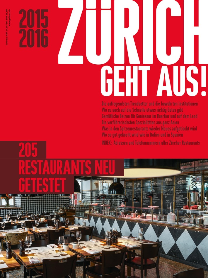 Top 205: Die besten Zürcher Restaurants