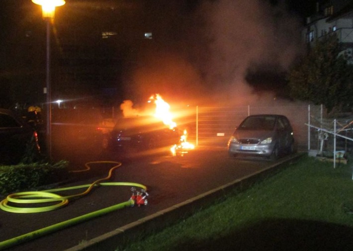 POL-REK: 210928-2: Sicherstellung nach Autobrand - Sachverständiger wird beauftragt